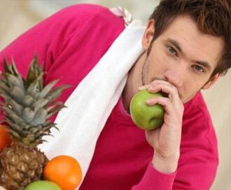 vitamini za moške v sadju