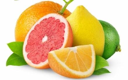 Vitamini v citrusih za moško moč